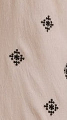 Deni Pants - Beige/Black