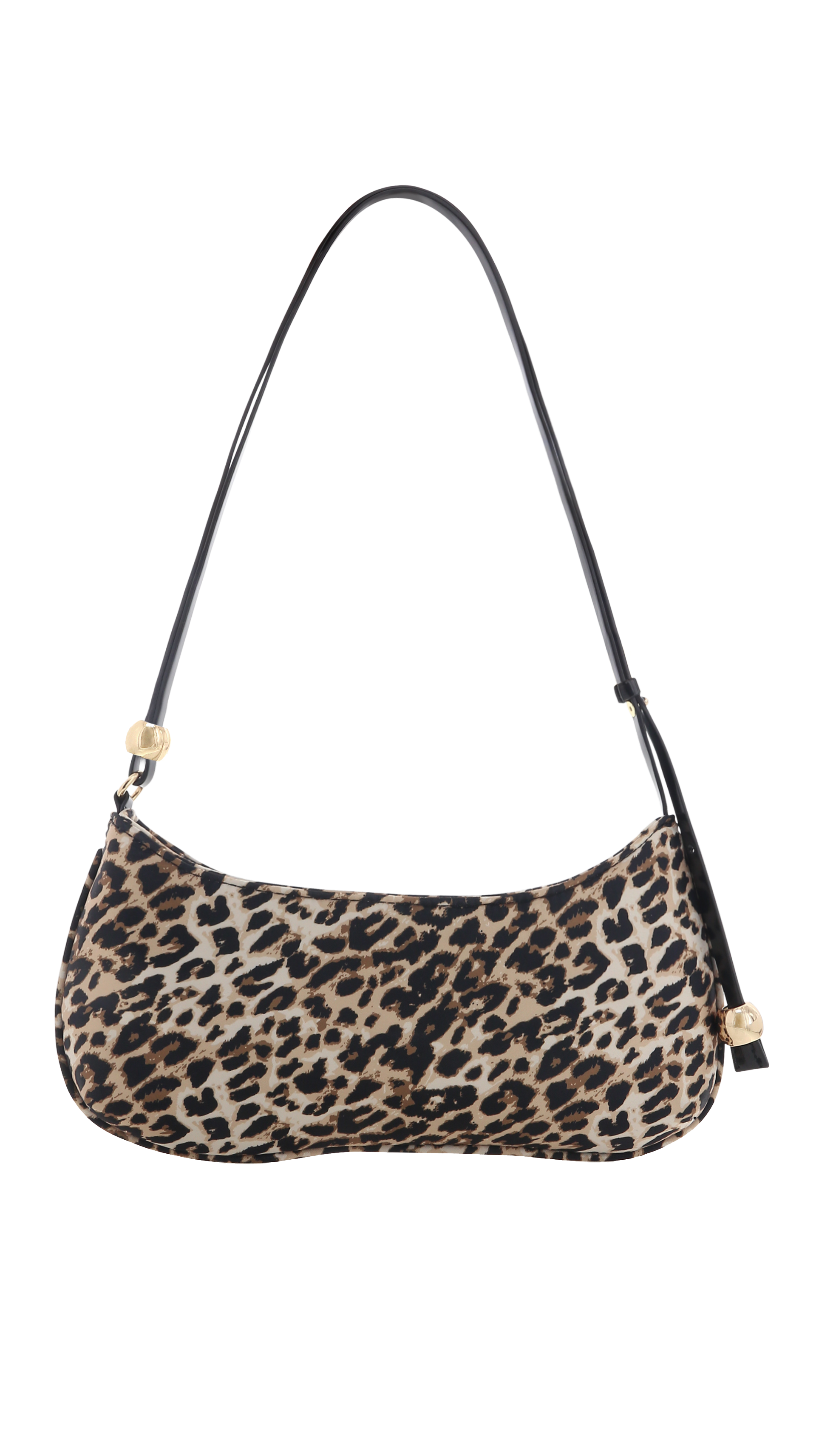 Rosabelle Shoulder Bag - Leopard Satin
