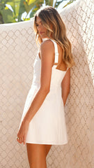 Allura Mini Dress - White