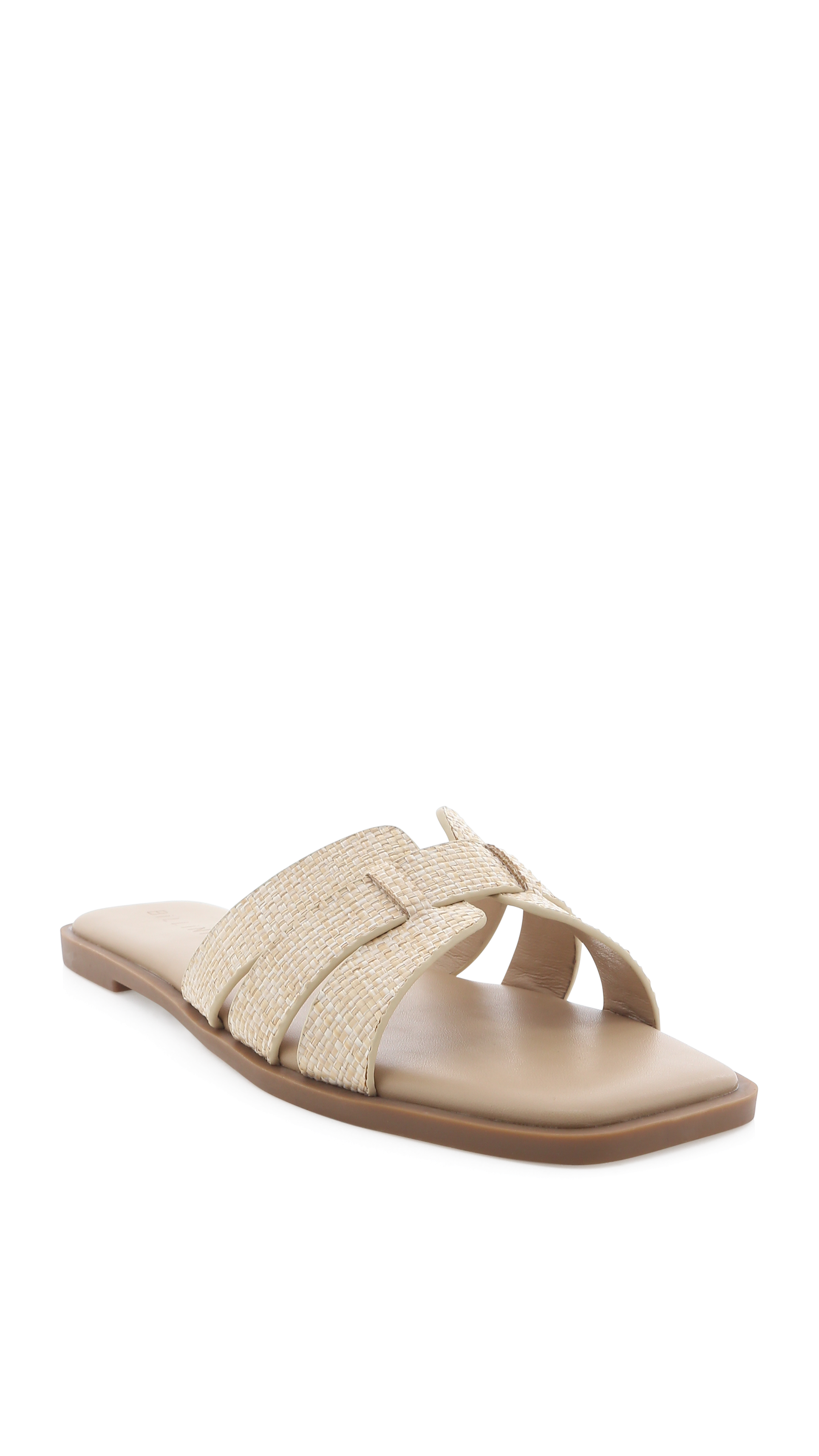 Gretal Slide - Natural Raffia