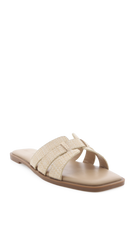 Gretal Slide - Natural Raffia