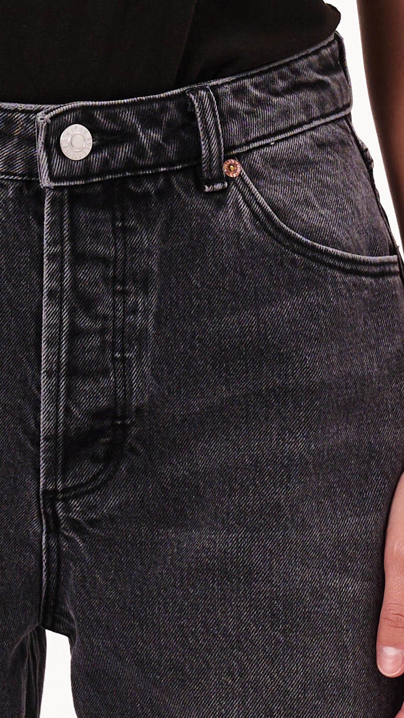 Rollas 90s Relaxed Jean - Vintage Black / Worn Black