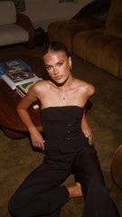 Payton Strapless Top - Black