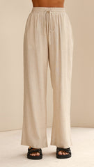 Adelais Pants - Beige