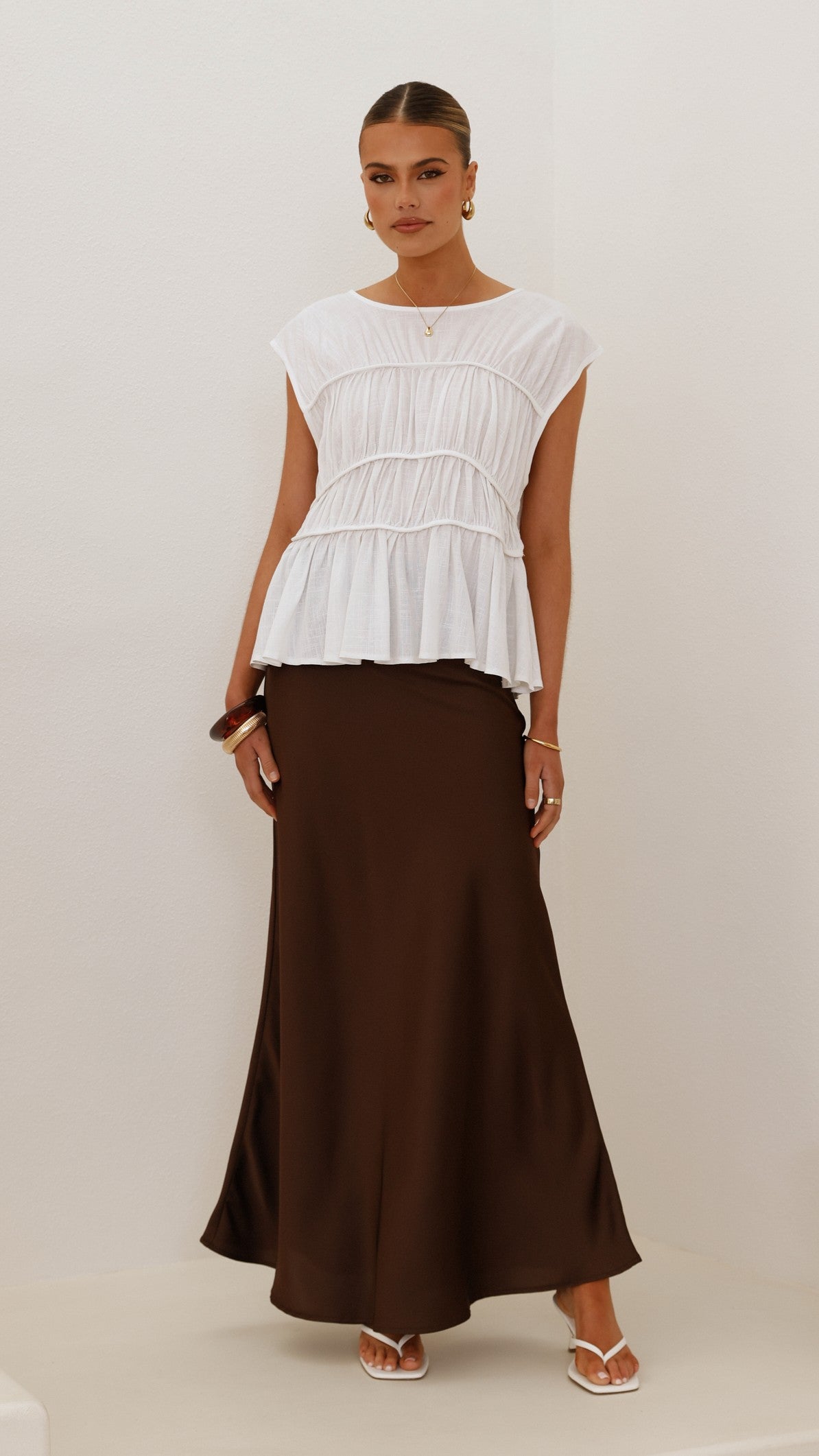 Evelyn Top - White