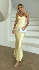 Andie Maxi Dress - Yellow