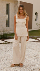 Nala Pants - Beige