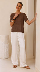 Summer Tee - Mocha