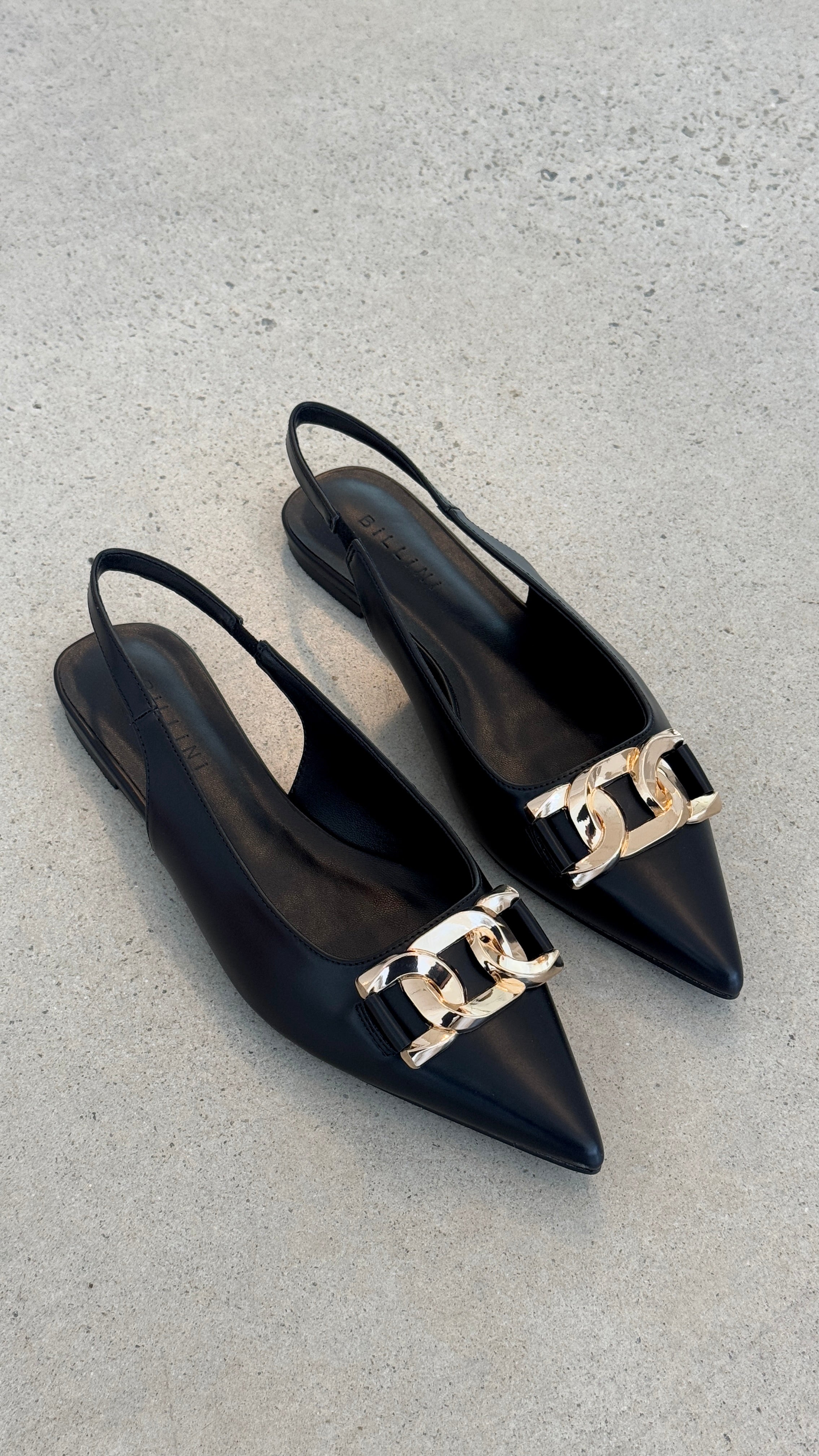 Jane Ballet Flats - Black