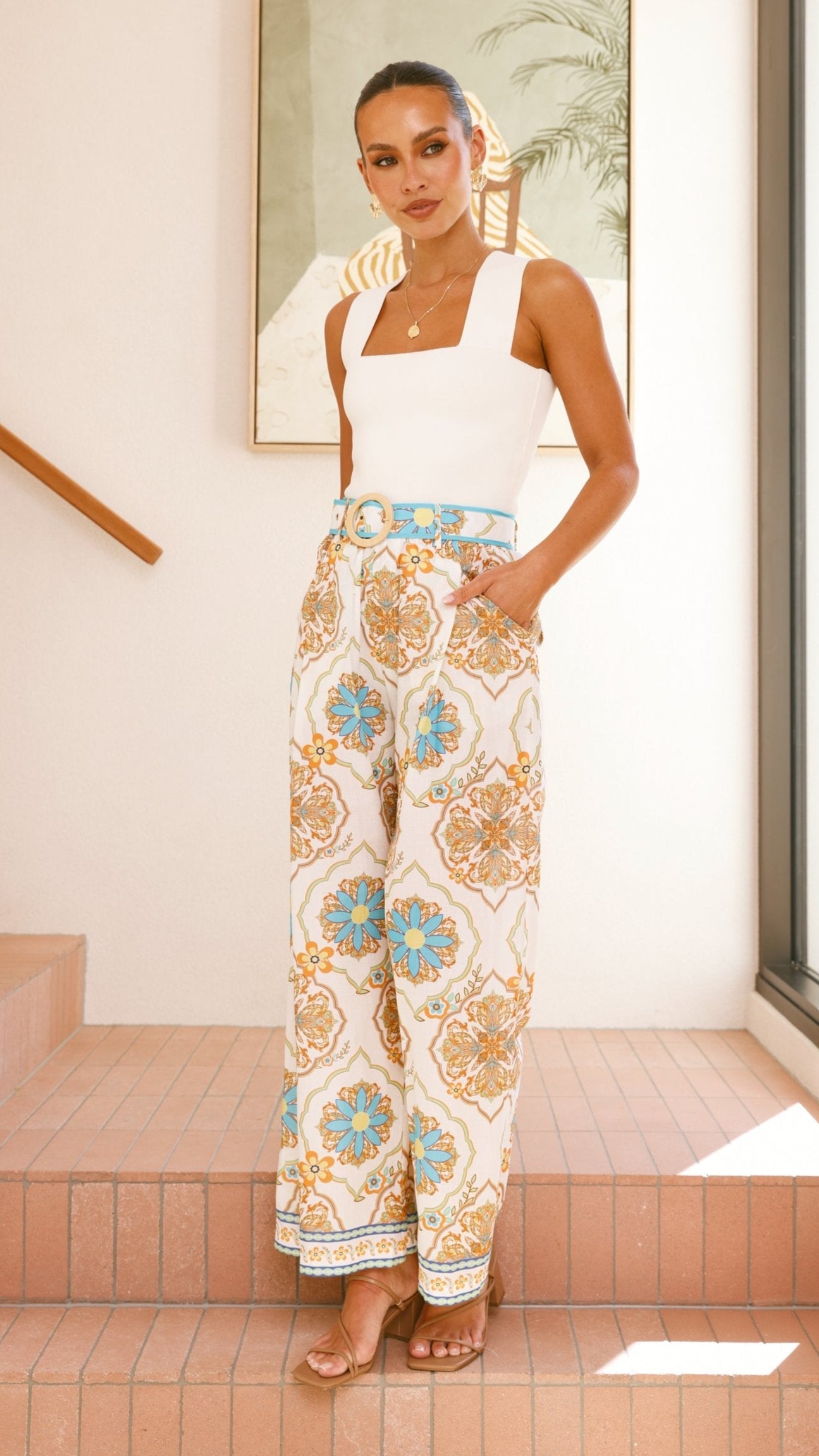 Paricia Pants - Supernova Print