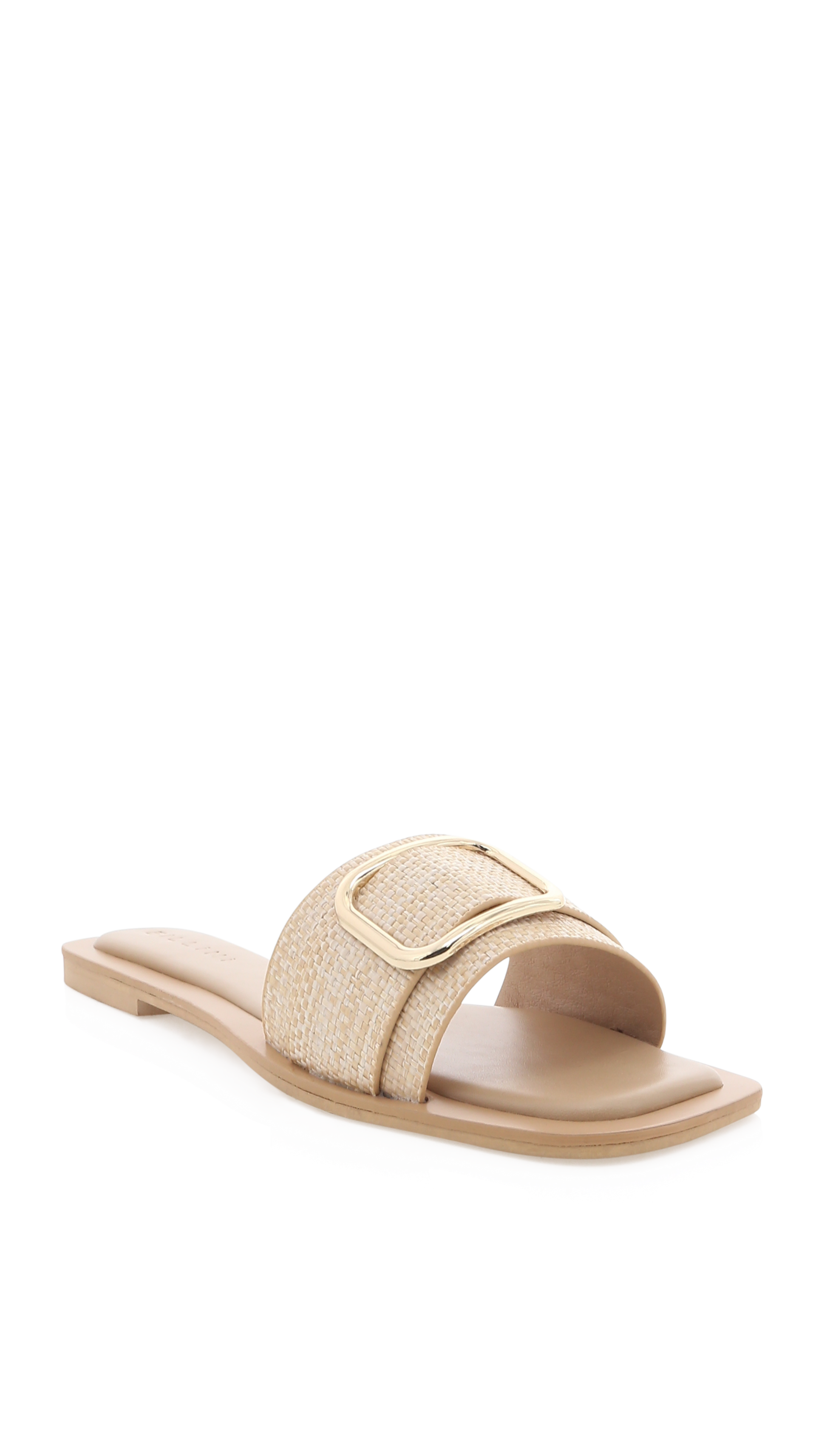 Ravielle Slide - Natural Raffia