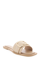 Ravielle Slide - Natural Raffia