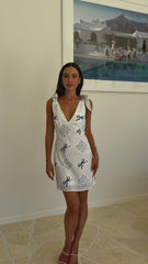 Tullie Mini Dress - Sweet Bow Blue