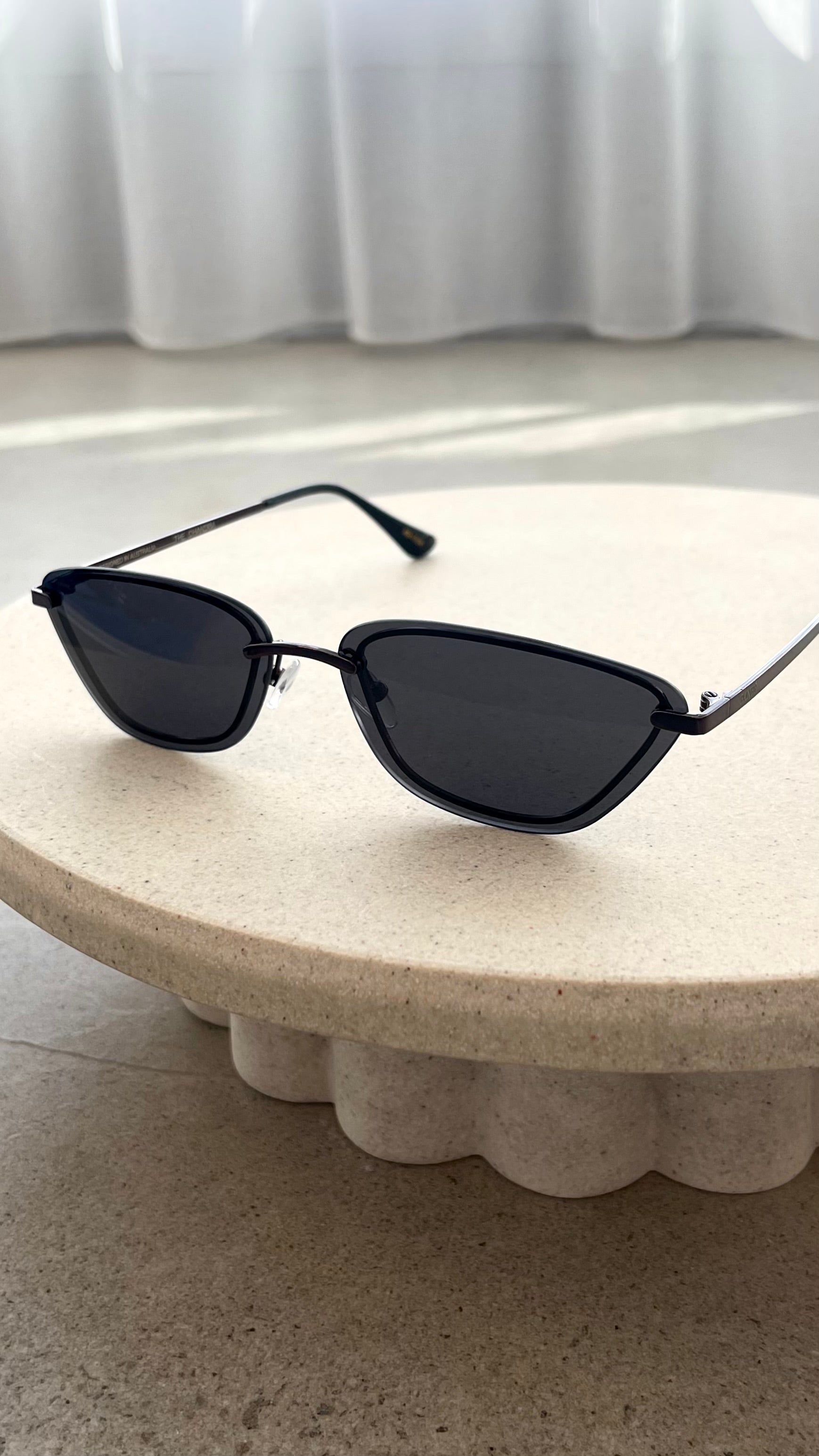 The Chandra Sunglasses - Dark Chocolate Onyx