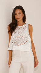 Zoe Top - White