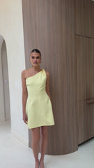 Katalina Mini Dress - Yellow