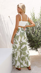 Jerika Pants - Sage Print