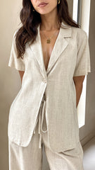 Adelais Shirt - Beige