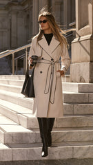 Blanca Trench Coat - Beige