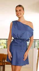 Prudence Mini Dress - Blue