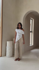 Malena Tunic Top - White