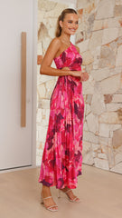 Laken Maxi Dress - Pink Floral
