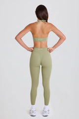 High-Waist Leggings in Matcha