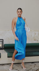 Frances Maxi Dress - Blue