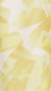 Zinnia Midi Dress - Yellow/White