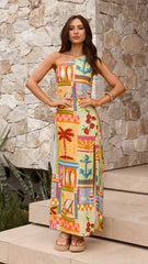 Cerilla Maxi Dress - Ashna Print