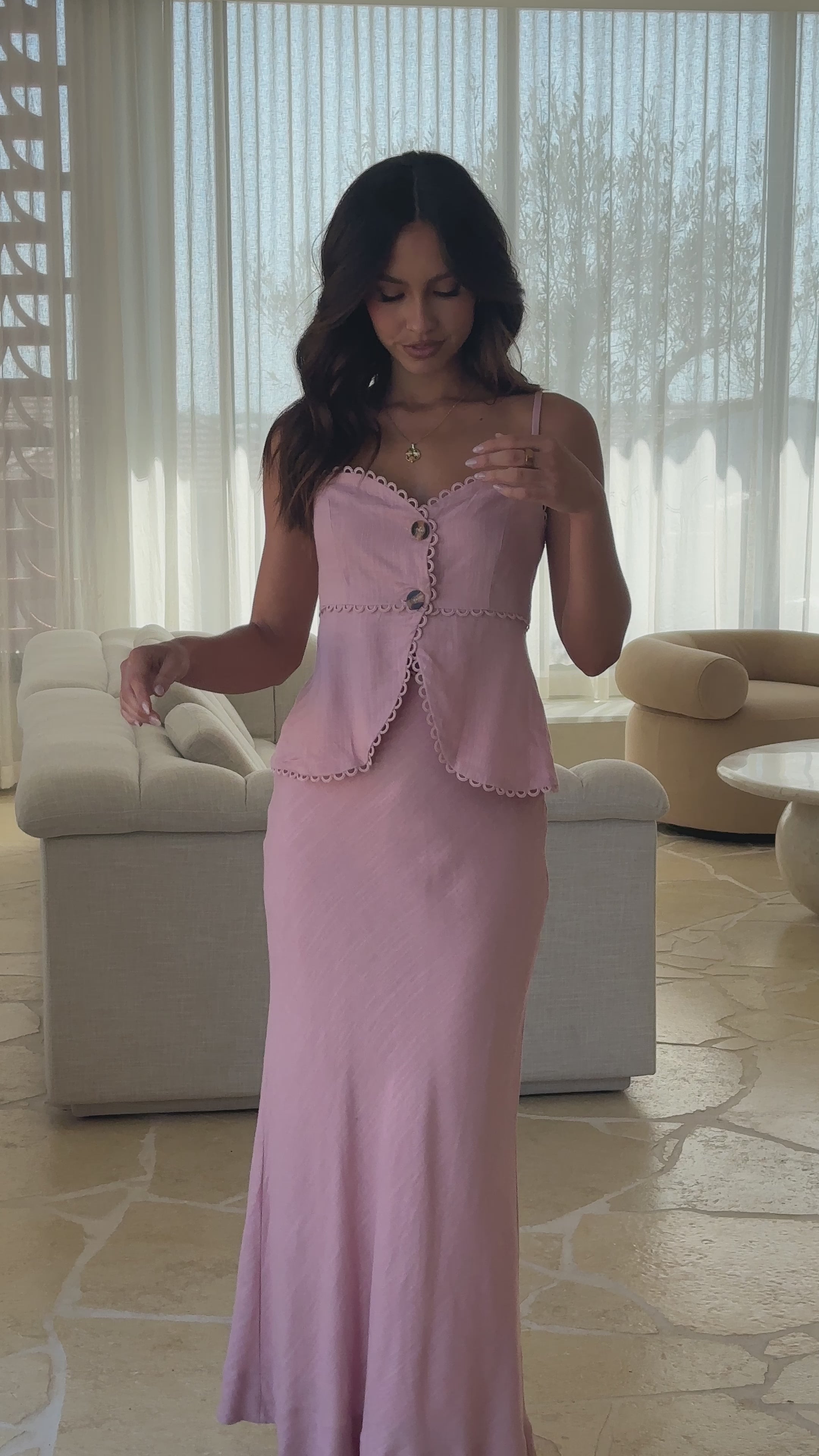 Nila Top - Blush