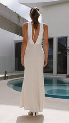 Dae Maxi Dress - White/Natural