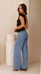 Abrand 94 High & Wide Jeans - Debbie