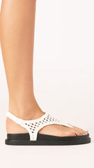 Anika Sandal - White