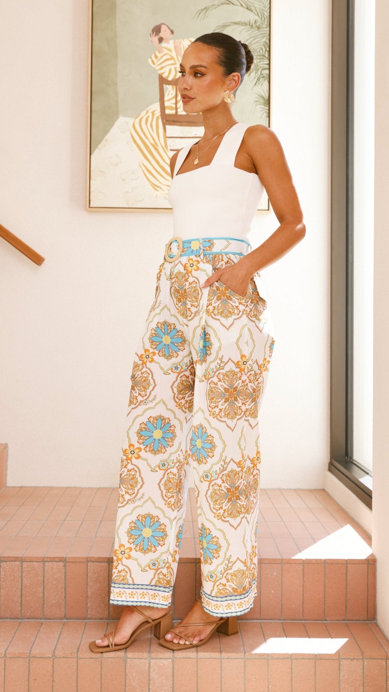 Paricia Pants - Supernova Print