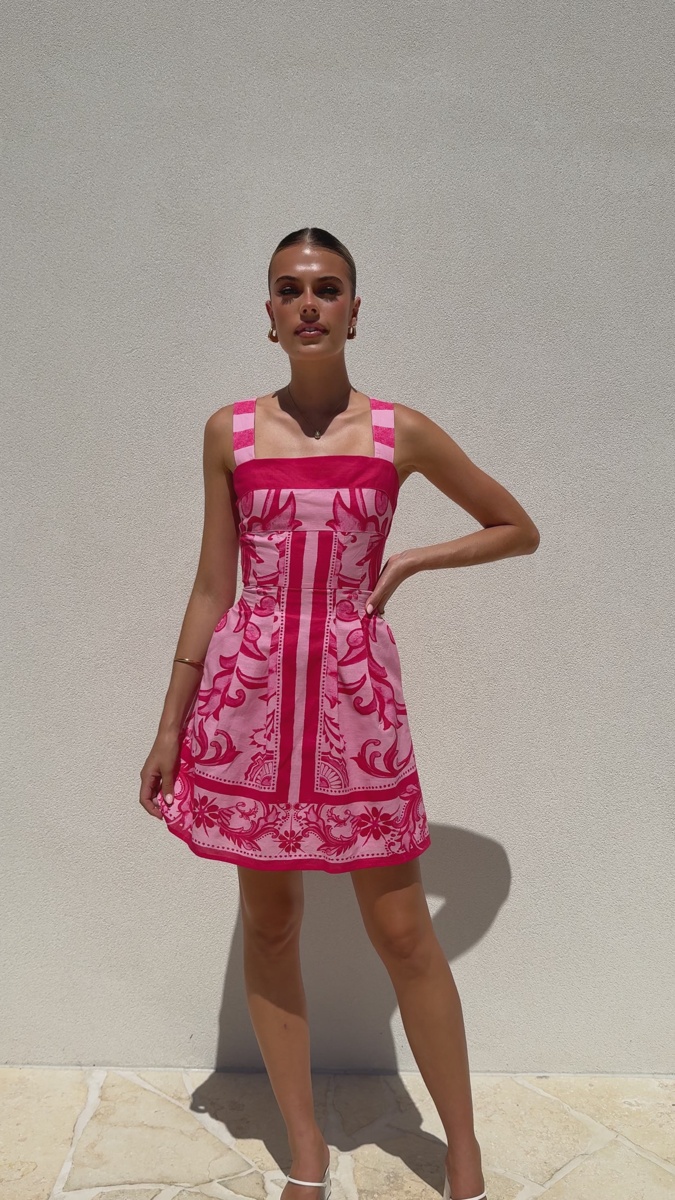 Maegan Mini Dress - Pink