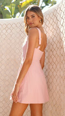 Allura Mini Dress - Pink