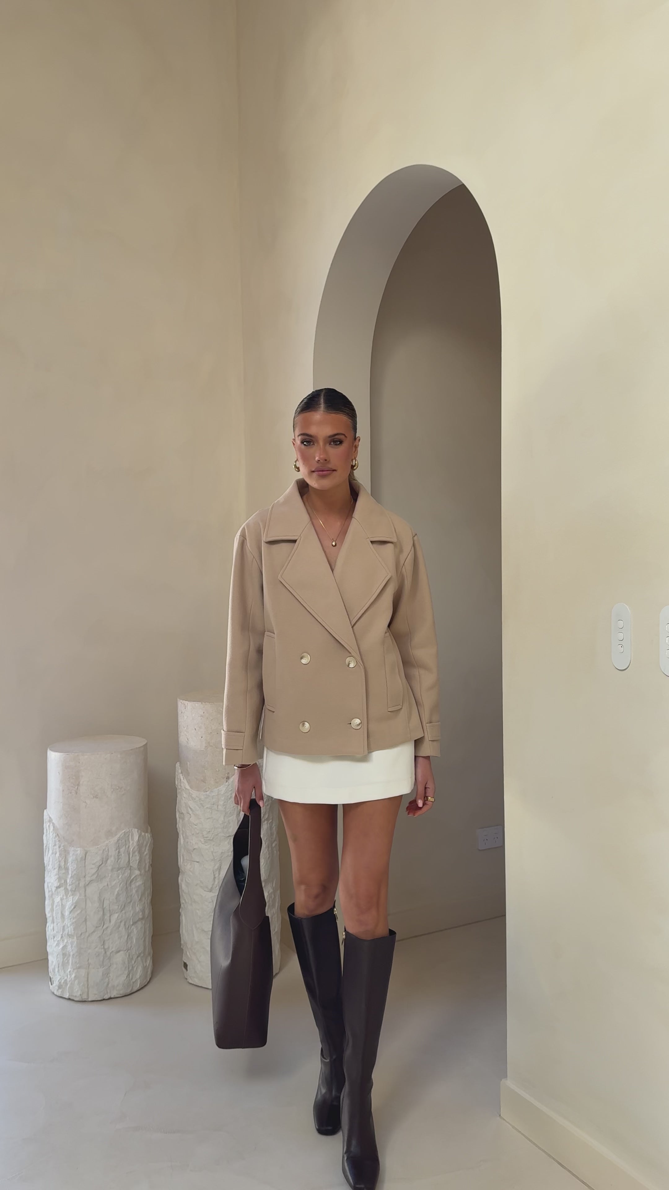 Piper Jacket - Beige