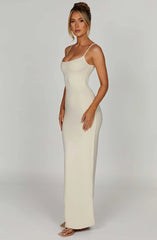 Saskia Maxi Dress - Cream