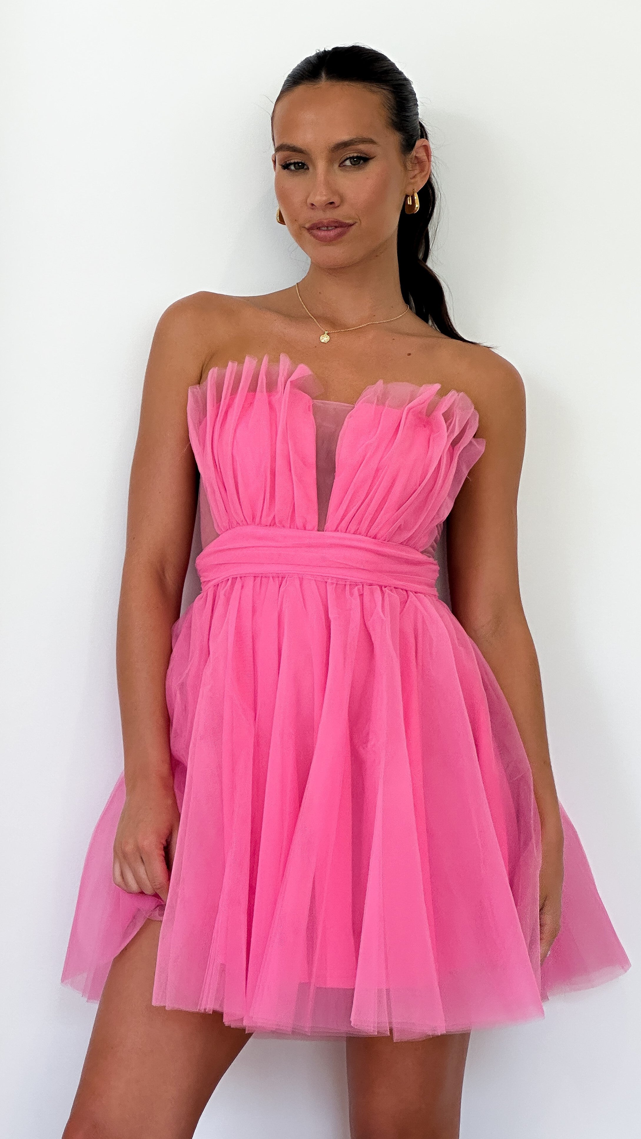 Mylee Mini Dress - Pink