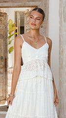 Majella Top - White