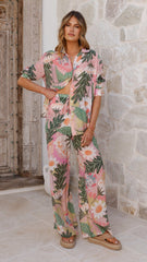 Xiana Pants - Tropical Print