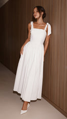 Haisley Maxi Dress - White