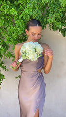 Nyla Maxi Dress - Mushroom