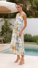 Nella Maxi Dress - Coastal Bliss