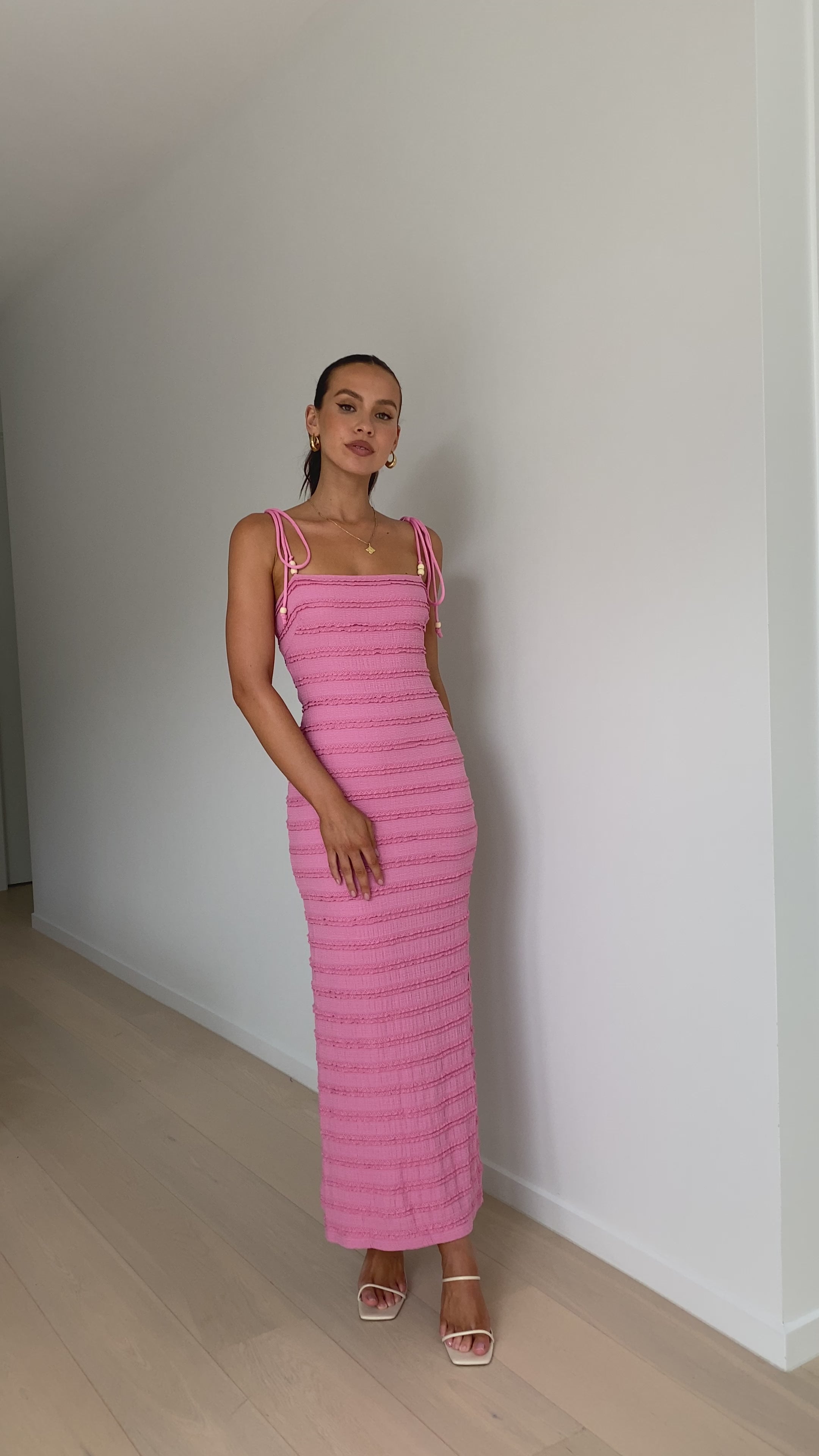 Tadashi Maxi Dress - Pink