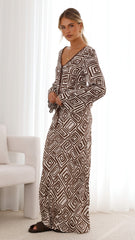 Jacarra Maxi Skirt - Cairo Print