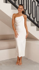 Josephina Midi Dress - Champagne