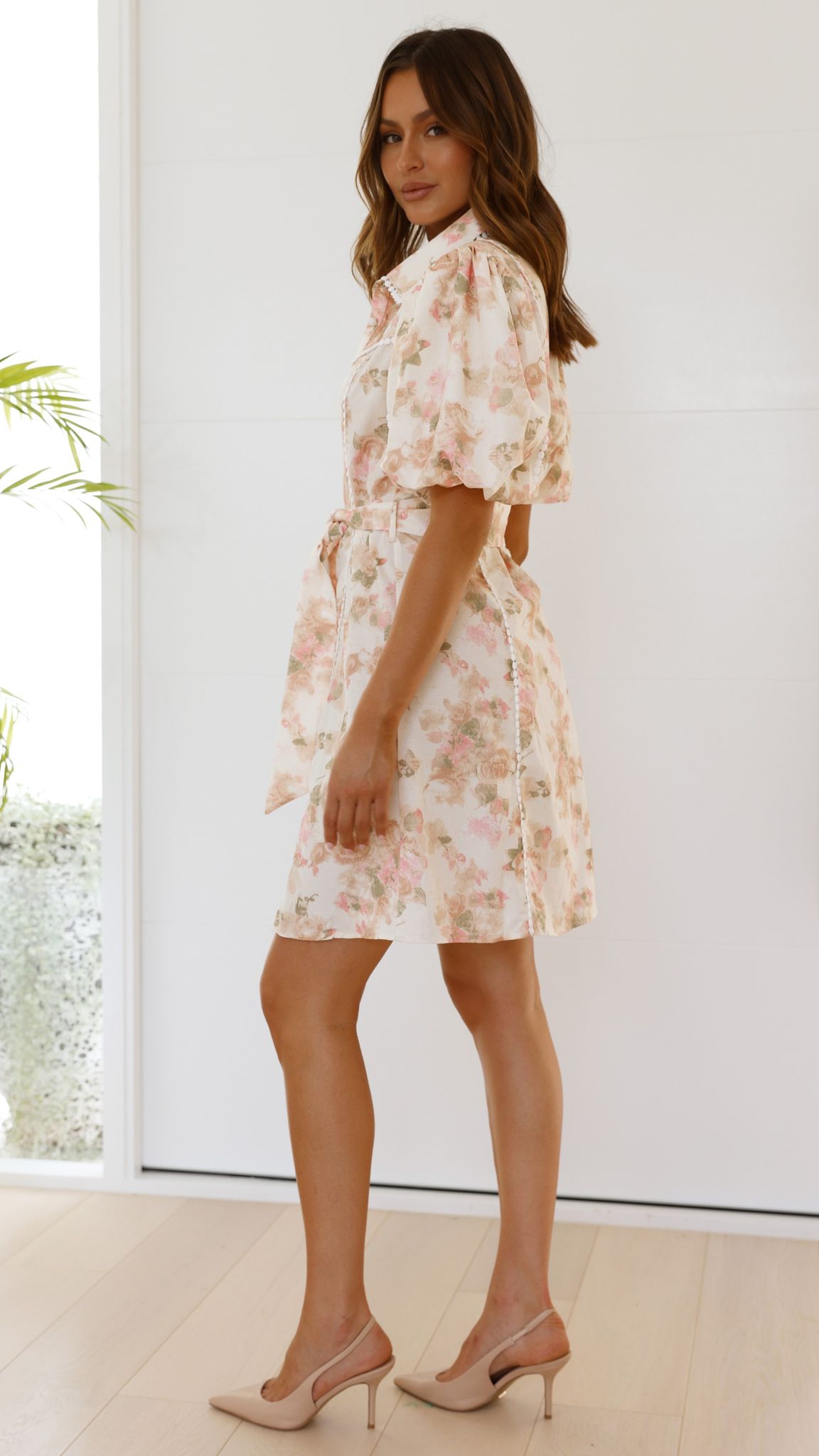 Mason Mini Dress - Blossom Print