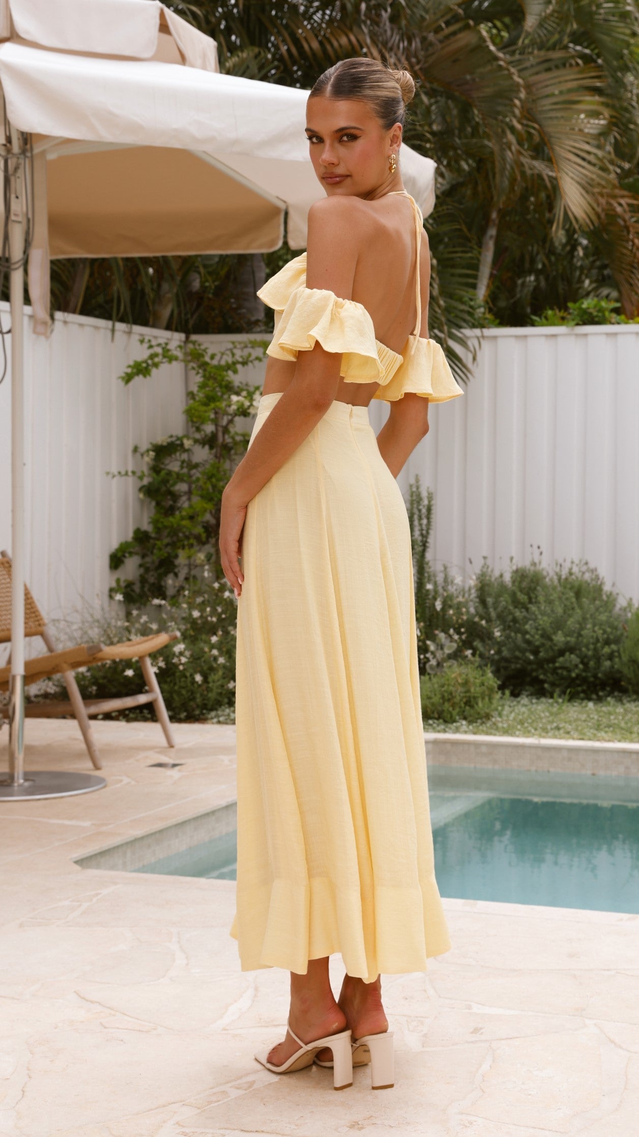 Trista Top - Yellow